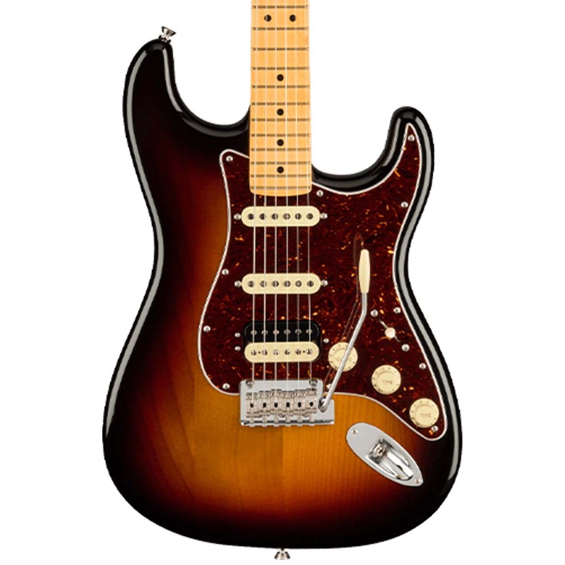 Fender American Professional II Stratocaster HSS, Maple Fingerboard - 3-Color Sunburst