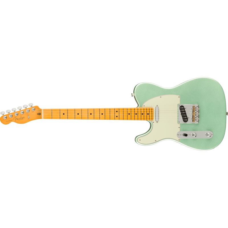 Fender American Professional II Telecaster Left-Hand, Maple Fingerboard, Mystic Surf Green