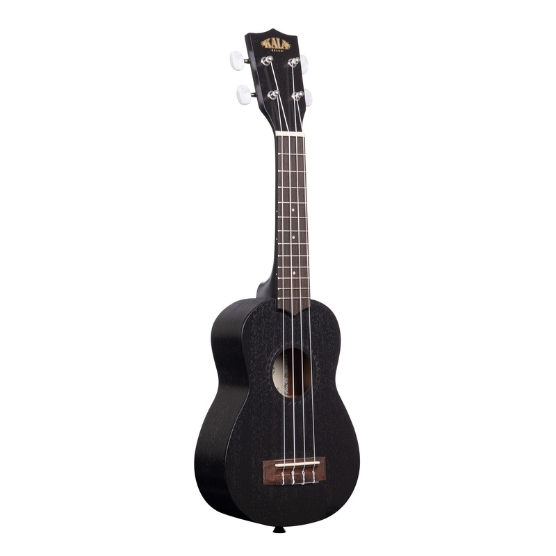 Kala KA-15S Mahogany Soprano Ukulele - Black