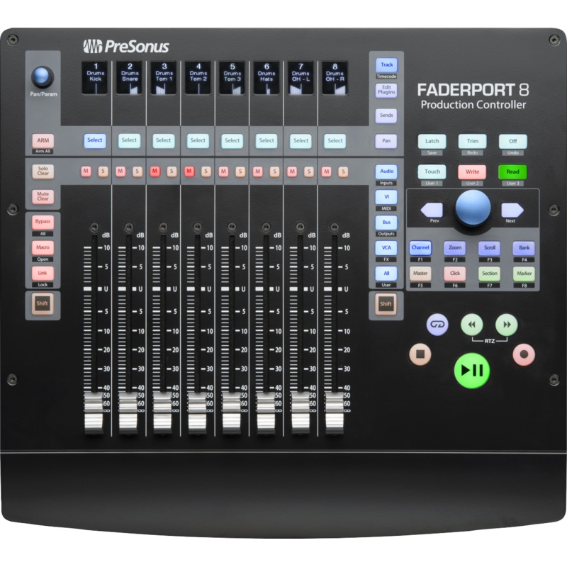 PreSonus FaderPort 8 Production Controller, Black