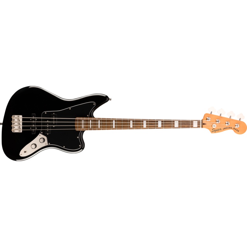 Squier Classic Vibe Jaguar Bass, Laurel Fingerboard, Black