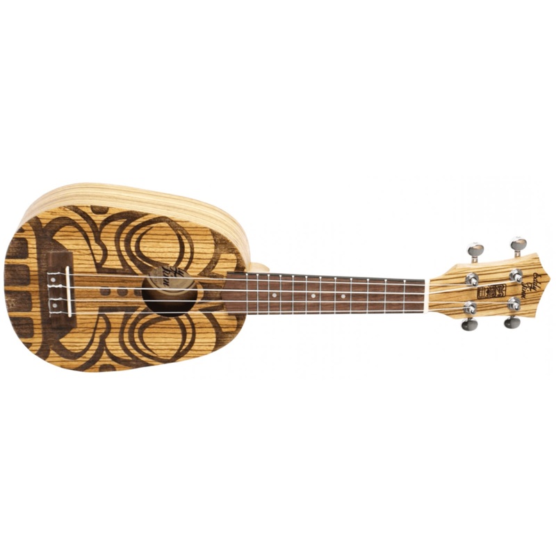 Eddy Finn Pineapple Tiki Top Ukulele