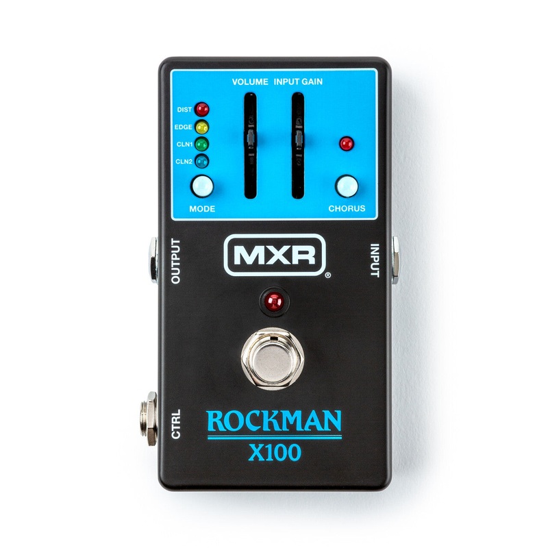 MXR MX100 ROCKMAN X100 ANALOG TONE PROCESSOR