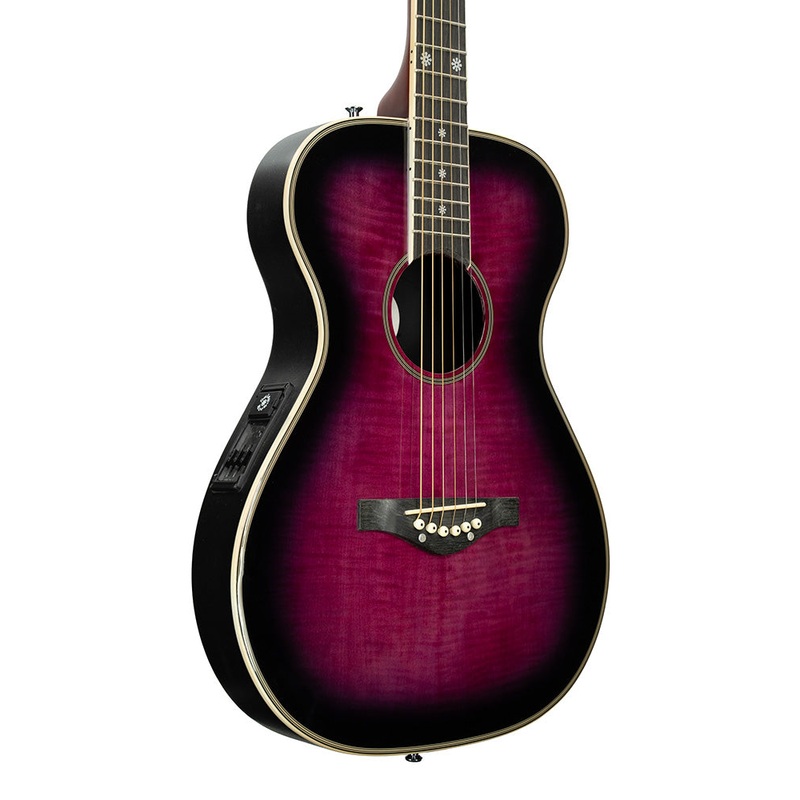 Daisy Rock DR6222 Pixie Concert with Electronics Plum Purple Burst