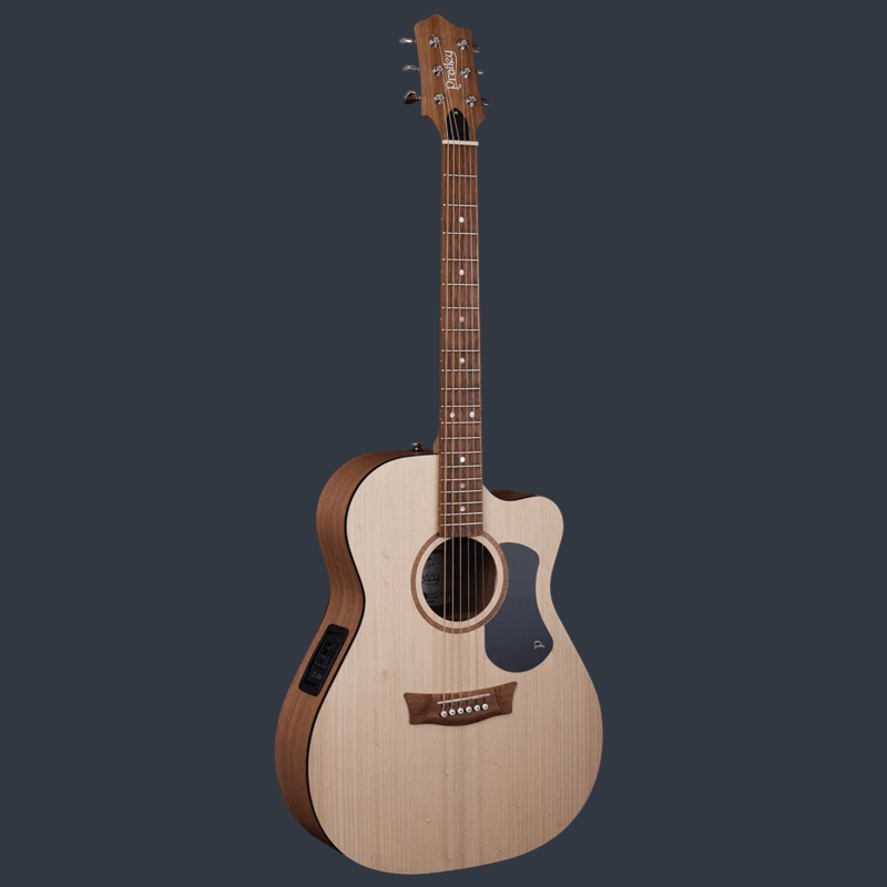 Pratley Classic Series OM Cutaway Model Solid Bunya Top, Solid Maple B/S