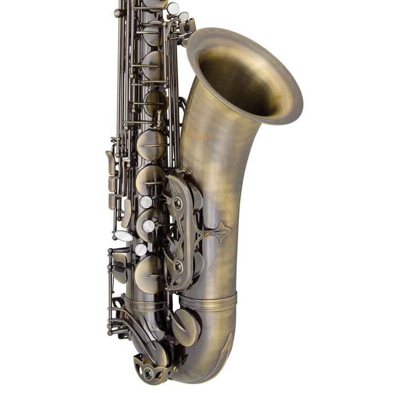 Antigua Winds TS4240 PowerBell Bb Pro Tenor Saxophone - Antique Finish