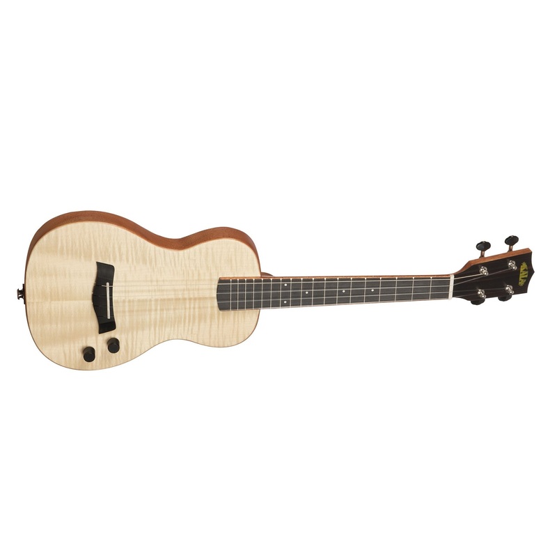Kala Solid Body Electric Flame Maple Tenor Ukulele