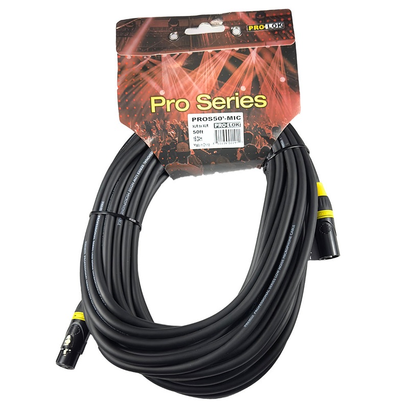 Pro-Lok Pro Series 50' Mic Cable
