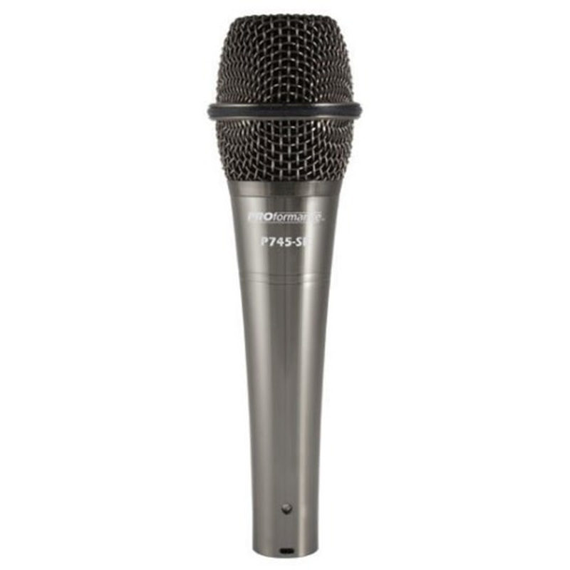 PROformance 20th Anniv. Ed. P-745 SuperCardioid Vocal Microphone - Black Chrome
