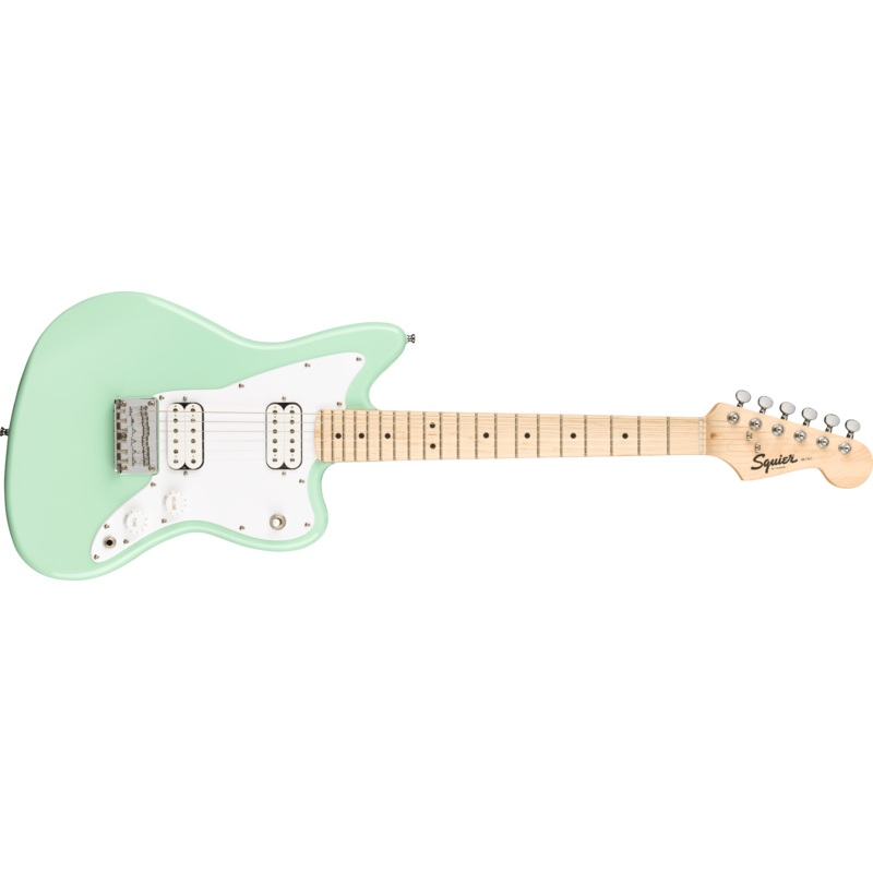Squier Mini Jazzmaster HH, Maple Fingerboard, Surf Green