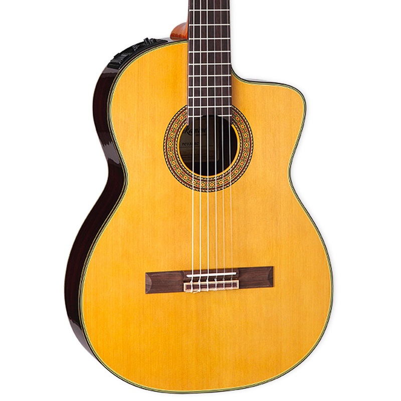 Takamine TC132SC Nylon String Acoustic-Electric Natural Used