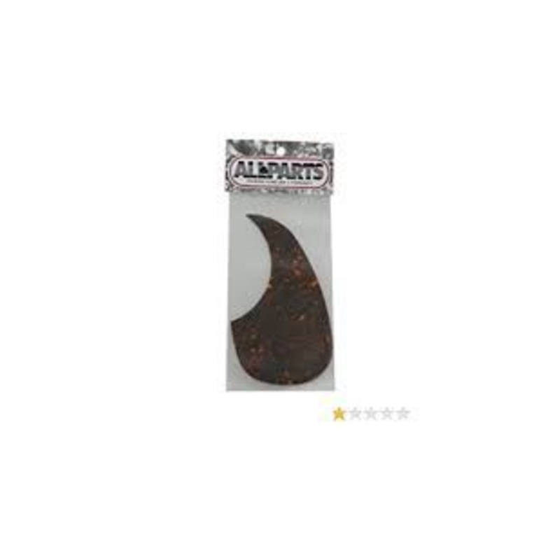 Allparts PG-0090-043 THIN ACOUSTIC PICKGUARD WITH ADHESIVE BACKING Tortise
