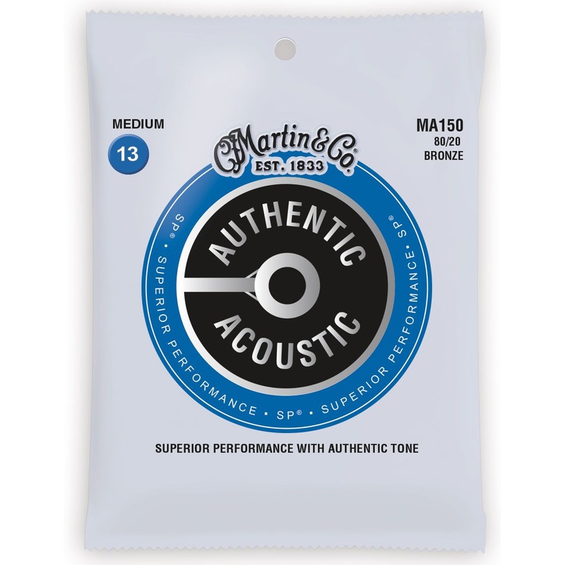 C.F. Martin M150 Medium 13-56 Acoustic Guitar String Set