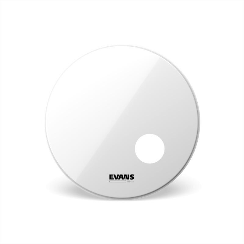 Evans EQ3 RESONANT 22" Smooth White Bass Drumhead