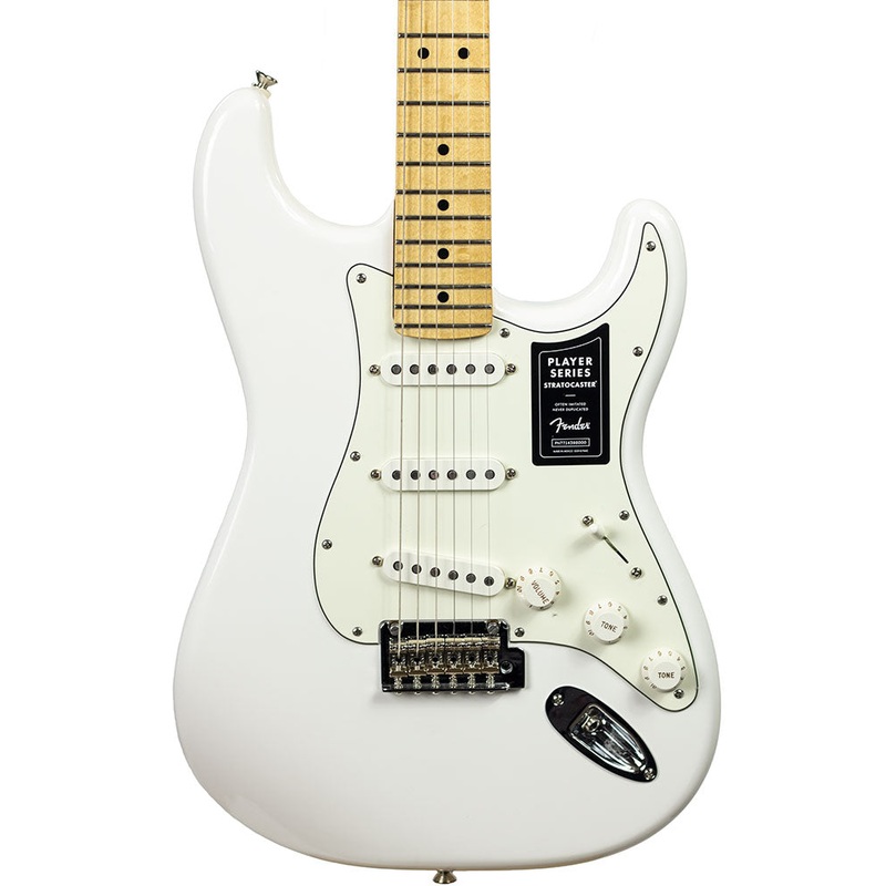 Fender Player Stratocaster - Polar White with Maple Fingerboard
