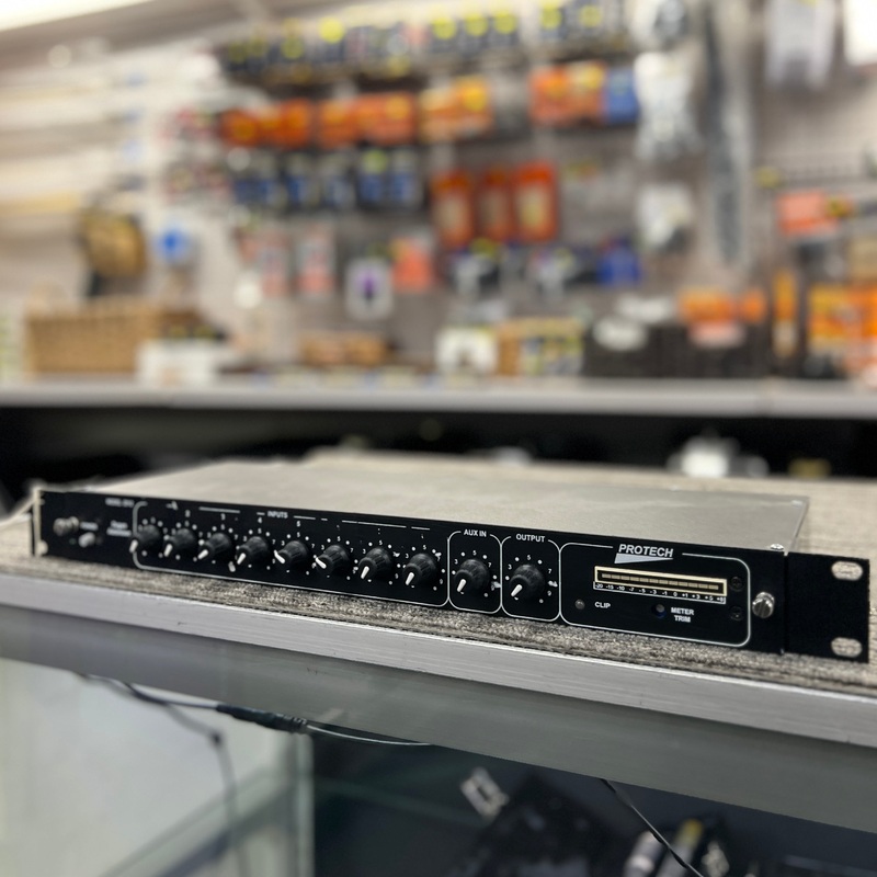 USED Protech Model 2012 Rackmount Auto Mixer