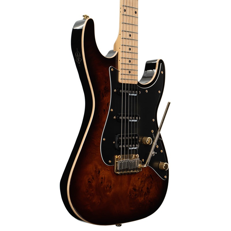 Pre-Owned Michael Kelly Custom Collection 60 Burl Burst Electric Guitar | Used