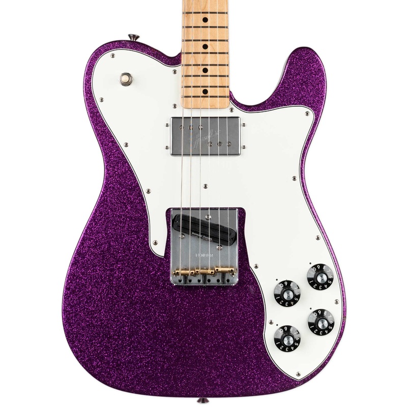 USED FENDER LIMITED EDITION 72 TELECASTER CUSTOM 2018 PURPLE SPARKLE