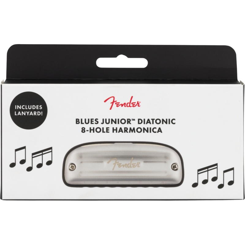 Fender Blues Junior Diatonic 8-Hole Harmonica, Key of G
