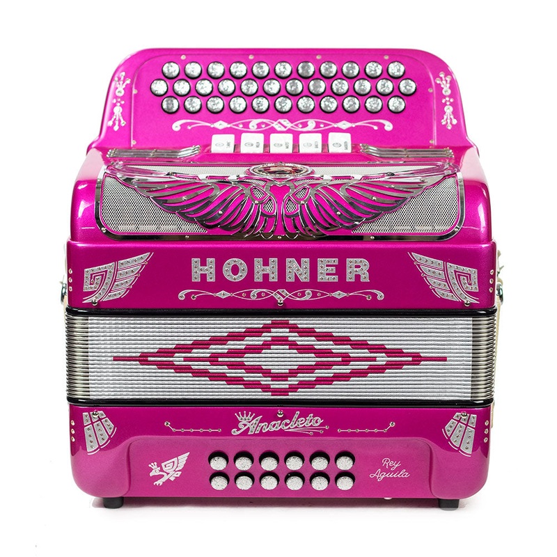 Hohner Anacleto Rey Aguila III GCF 5 Switch Compact - Purple Metallic