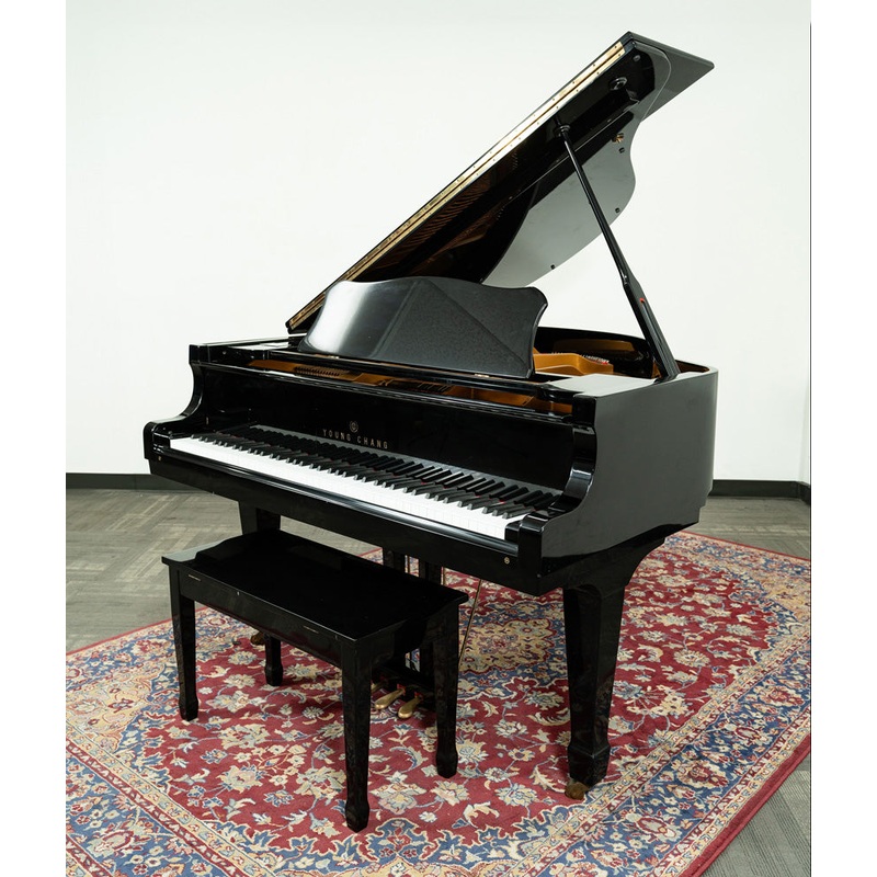 Young Chang G-150 Grand Piano | Polished Ebony | SN: G062850 | Used