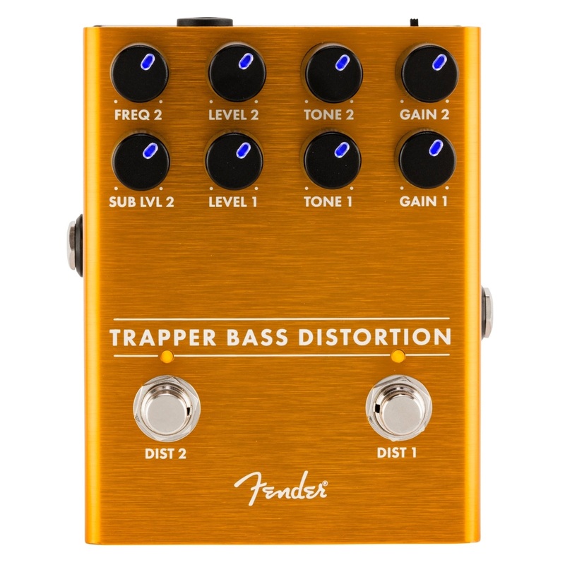 Fender 0234564000 Trapper Bass Distortion Guitar Effects Pedal