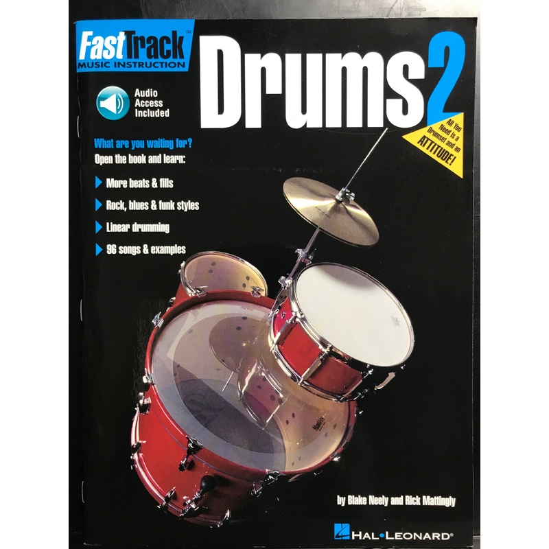 Hal Leonard Fast Track Drums 2