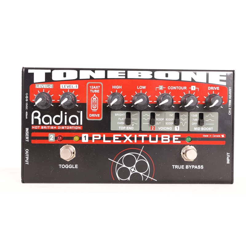 Radial Tonebone Hot British Tube Distortion Effect Pedal Used
