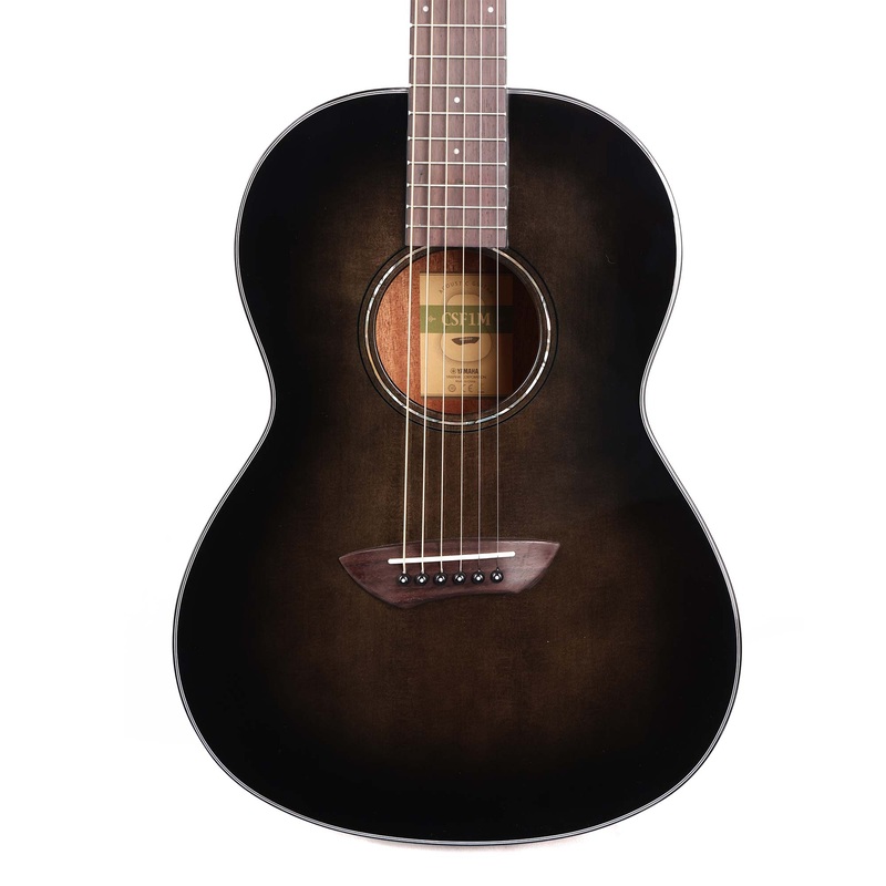 Yamaha CSF1M Parlor Guitar Translucent Black