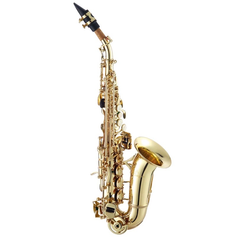 Antigua Winds SS3159 Curved Soprano Saxophone - Lacquered