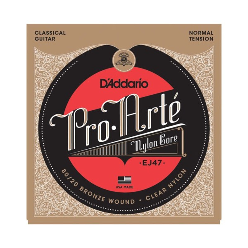 D'Addario EJ47 80/20 Bronze Pro-Arte Nylon, Normal Tension