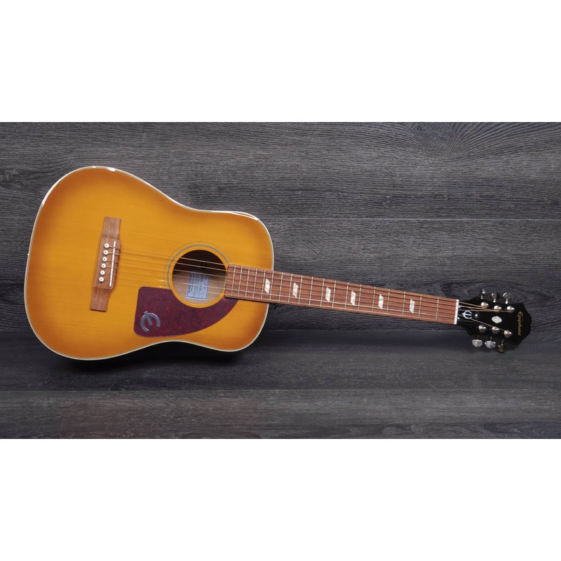 Epiphone Lil' Tex Travel Acoustic, Faded Cherry