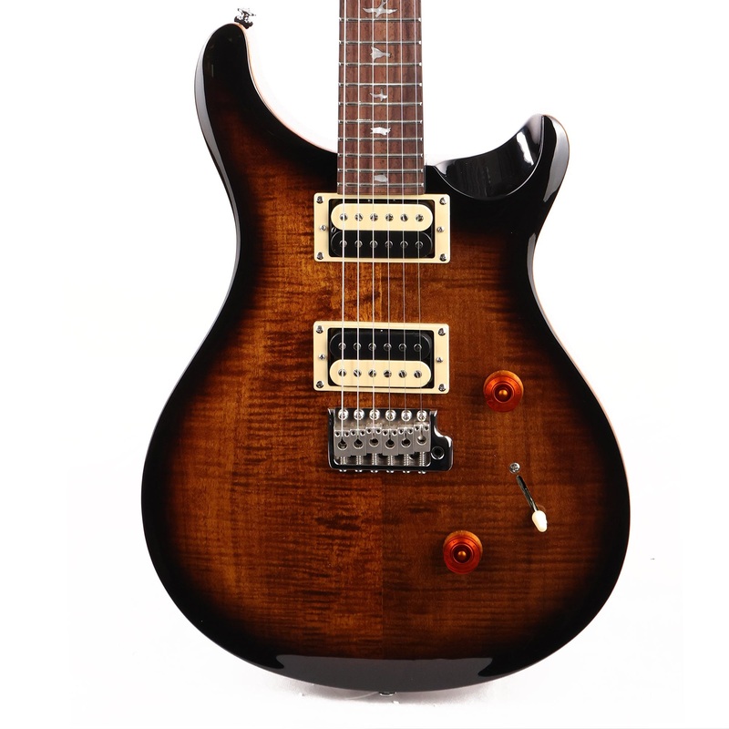 PRS SE Custom 24 Black Gold Sunburst Used