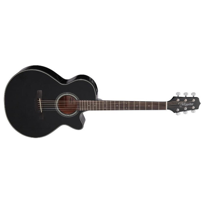 Takamine GF15CE-BLK FXC Black Spruce Top, Mahogany Back w/ TP-4T Pickup