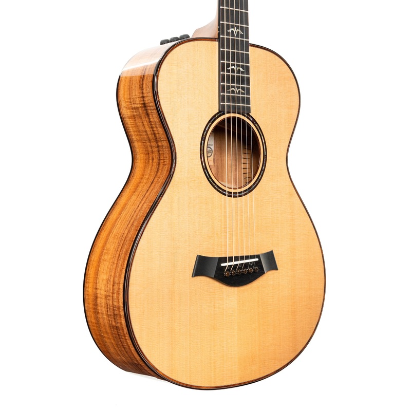 Taylor Custom Grand Concert 12-Fret Western Red Cedar/Figured Blackwood Acoustic/Electric - "Catch #28" | New