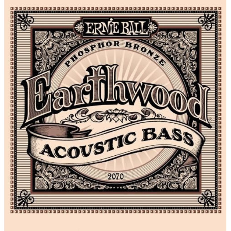 Ernie Ball 2070 Earthwood 45-95 Acoustic Bass Guitar String Set