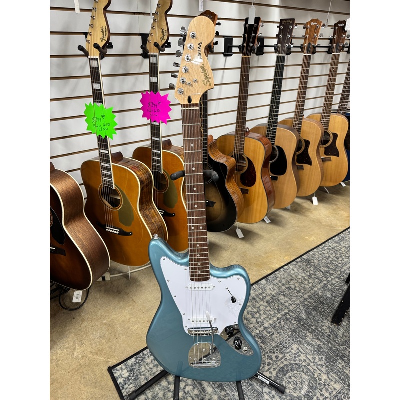 Squier Limited Edition Affinity Series Jaguar - Ice Blue Metallic