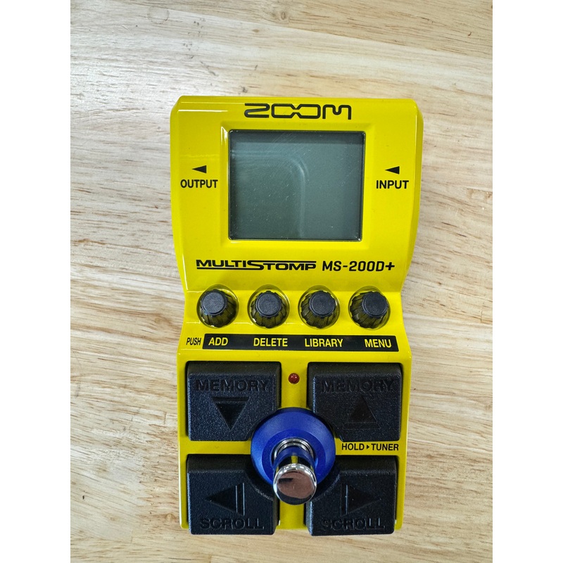 Zoom MS-200D+ MultiStomp - Yellow - Used
