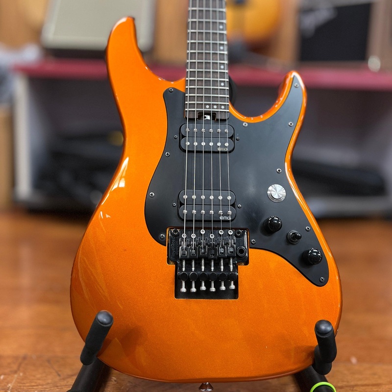 USED Schecter Guitar Research Sun Valley Super Shredder, Metallic Orange