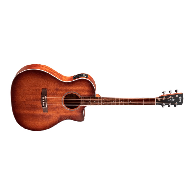 Cort GA MEDX Grand Regal Series Mahogany Open Pore Acoustic Guitar