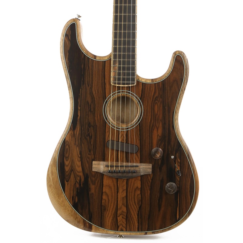 Fender American Acoustasonic Stratocaster Guitar Ziricote