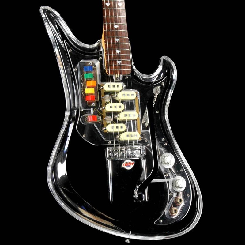 Teisco Spectrum 5 Clear Acrylic
