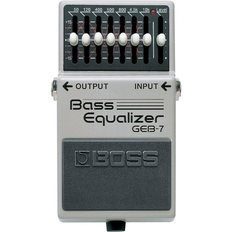 Boss GEB-7 7-Band Bass Equalizer Guitar Pedal