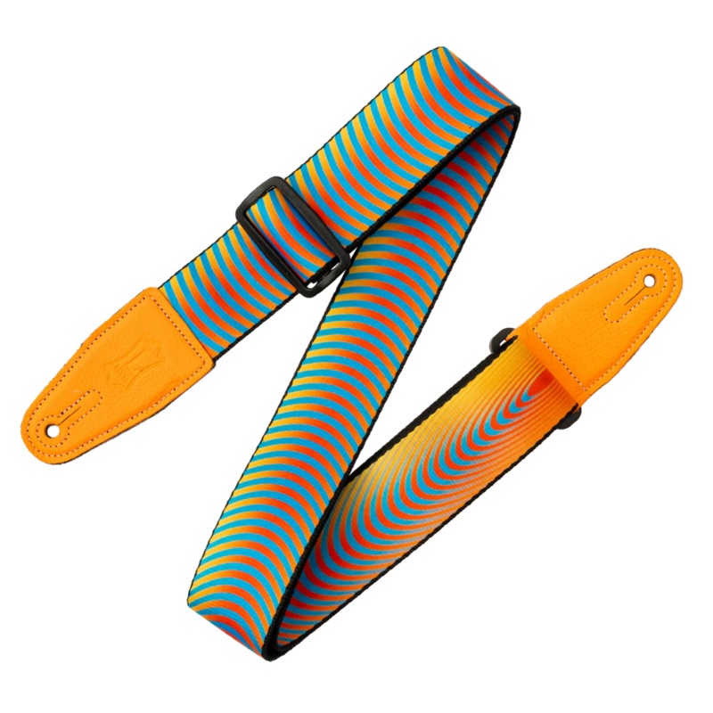 Levy's MP2OI-003 Optical Illusion Series Guitar Strap - Sonic Boom