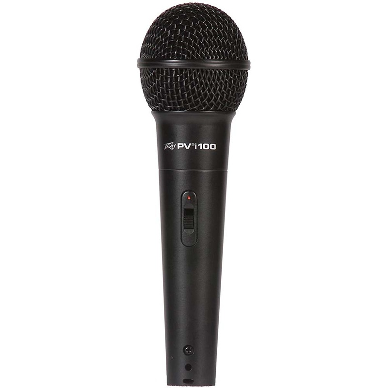 Peavey PVi 100 1/4 Dynamic Cardioid Microphone with 1/4 inch Cable