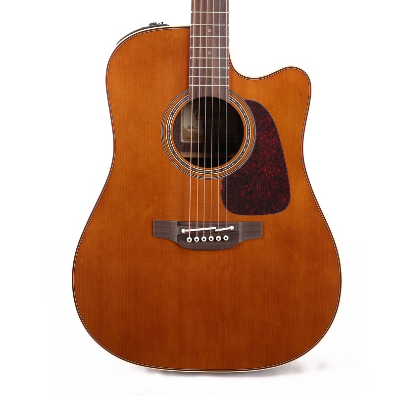 Takamine Pro Series P5DC Dreadnought Cutaway Acoustic-Electric Whiskey Brown Used
