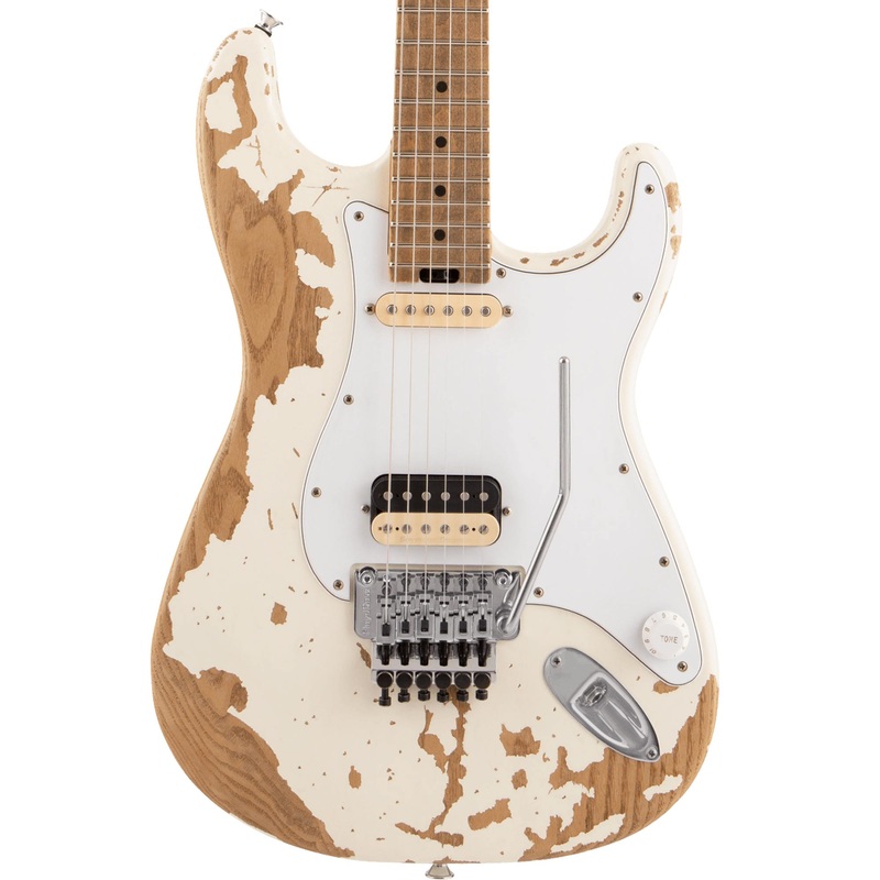 Charvel Henrik Danhage Limited Edition Signature Pro-Mod So-Cal Style 1 Used White Relic Ised