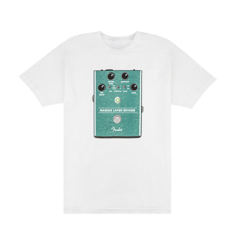 Fender Marine Layer Reverb T-Shirt, White, XL