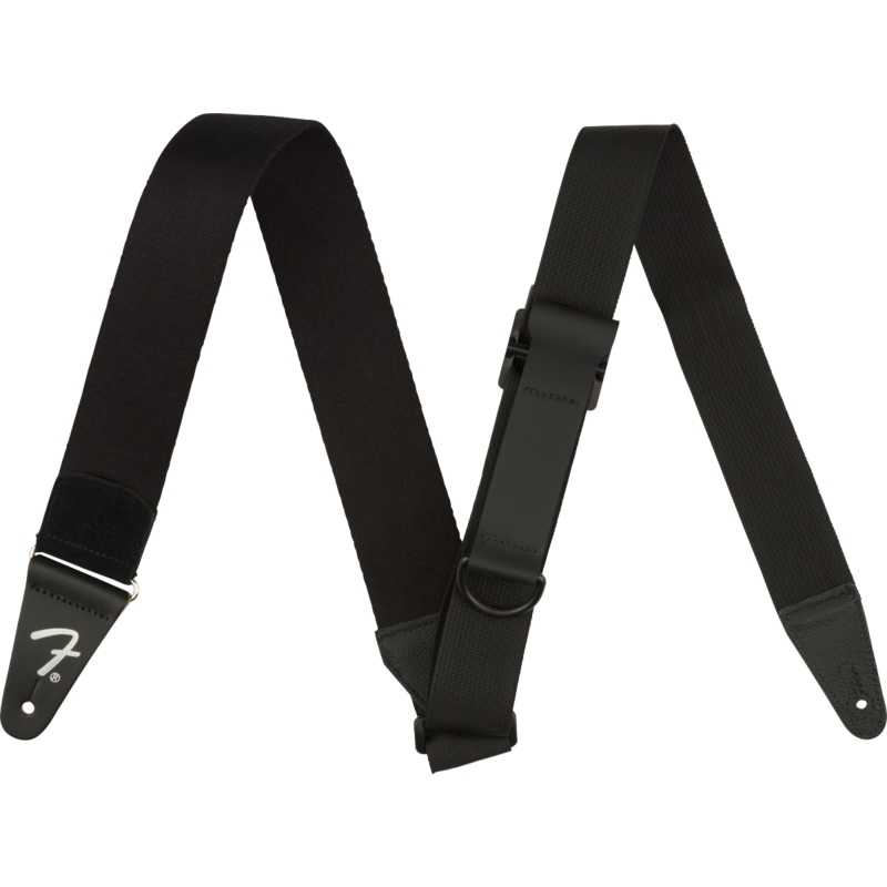 Fender Right Height Rayon Strap, Black