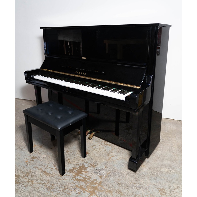 Yamaha U3 52" Upright Piano | Polished Ebony | SN: A3918962 | Used